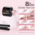 thumbnail image 3 of Set de gel para uñas Modelones Builder, 6 colores, 7 ml, con lámpara LED, 3 of 9