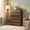 Brown, variant on 6 Drawer Dresser, Tall Chest of Drawers with Large Storage, Anti-Tip Wooden Cabinet for Bedroom, Office, Living Room, Entryway, FSC-Certified MDF Organizer, Brown