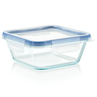 Snapware Pure Pyrex 18-Piece Glass Food Storage Set, 2.6, Clear