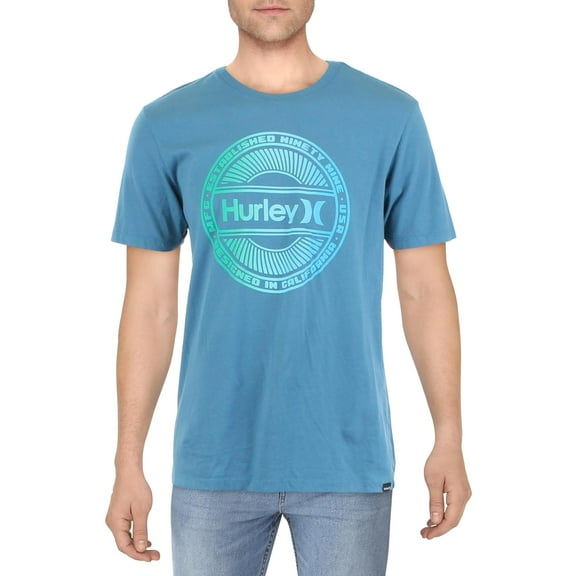 Hurley Mens Crewneck Graphic T-Shirt