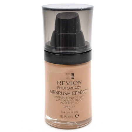 Revlon PhotoReady Airbrush Effect Makeup SPF20 004 Nude 1 Fl (Best Airbrush Makeup Brand)