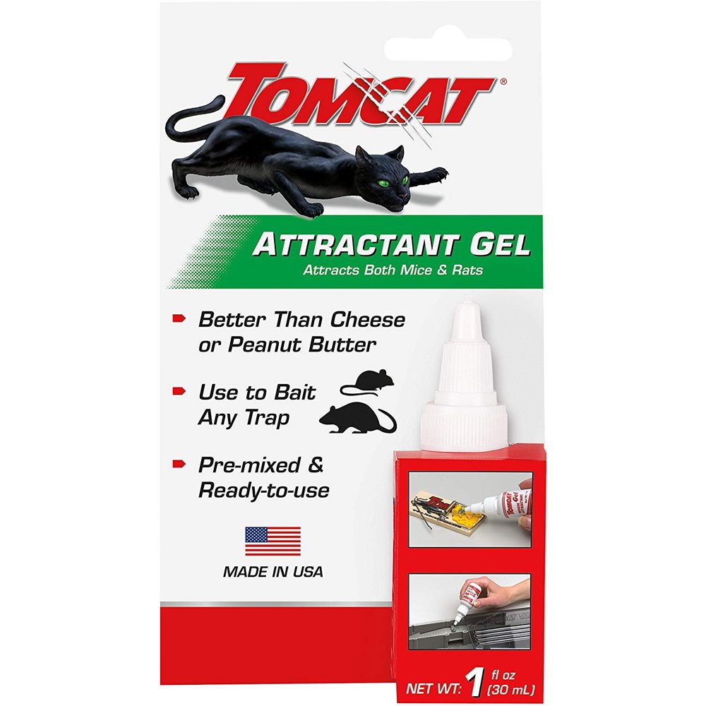 Tomcat Mouse Bait Attractant Gel PreMixed Ready For Use with Mouse or