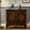 Walnut, variant on CQSXDA 33.6 Inch Wooden Sideboard Buffet Cabinet in Walnut with Geometric Design for Entryway and Kitchen Storage