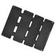 thumbnail image 4 of Cargador USB doble plegable para teléfono y banco de energía, kit de carga solar portátil, panel solar ETFE de 5 V y 13 W, color negro, de 4 pliegues, 4 of 8