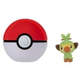 thumbnail image 3 of Pokemon Clip ‘N’ Go Grookey and Poké Ball - Includes 2 inch Battle Figure and Poké Ball Accessory, 3 of 5