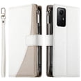 thumbnail image 2 of Funda cartera GANGXUN para Xiaomi Redmi Note 12s 4G , cuero PU con tarjetero, cremallera, correa de mano, soporte y protección 1197°, 2 of 6