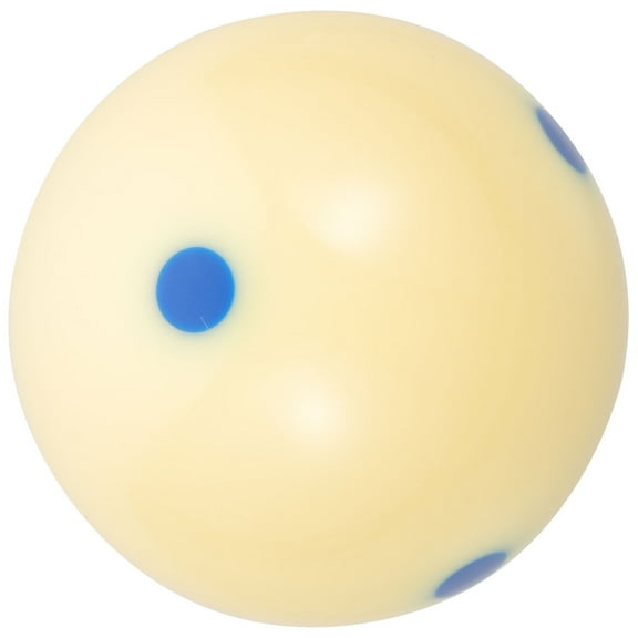 Blue Resin Billiard Training Ball for Playing Wear Resistant Reusable Pool Ball 2 1 4 inch