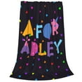 A For Adley Throw Blanket Couch Bed Sofa Soft Lightweight Warm Cozy