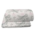 thumbnail image 4 of Dragonfly Foot Rest, Shabby Form Roses Worn Old Vintage Backdrop with Moth Bugs Print, Non-Slip Backing Adjustable Ergonomic Memory Foam Leg Support for Office, Pale Pink Pale Grey, by Ambesonne, 4 of 5