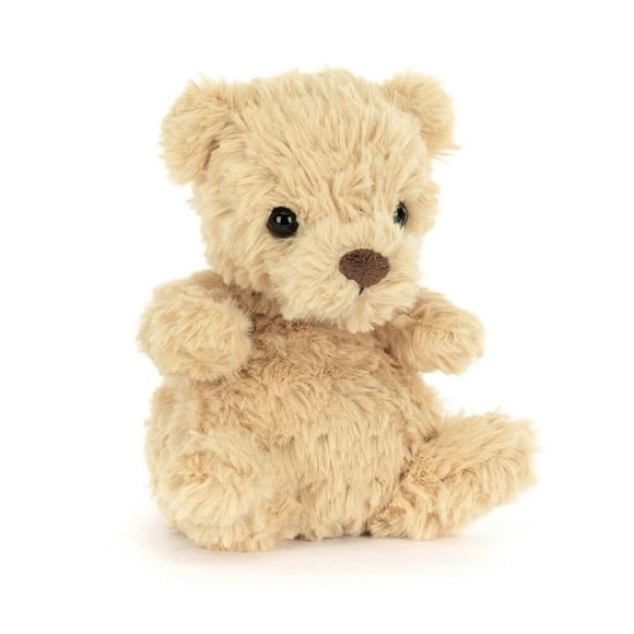 Jellycat Yummy Bear Stuffed Animal, 6 inches Honey Bear Plush Toy Great Gift for Kids and Adult