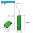 thumbnail image 2 of Uxcell Survival Whistle, 4 Pack Loud Sound Safety Whistle for Hiking, Blue, Green, 2 of 6
