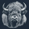 thumbnail image 3 of Bison Portrait Women's Tank Top American Buffalo Head Western Wildlife Nature Majestic Bull Symbol of Strength, 3 of 7
