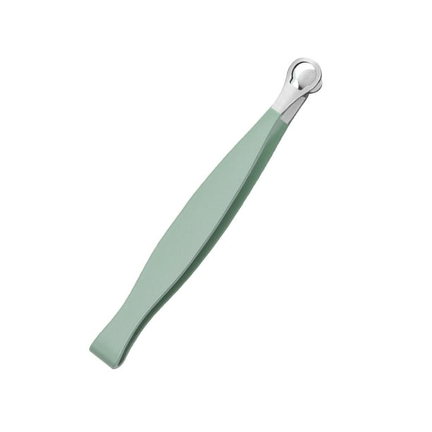Pinzas universales para recortar el vello de la nariz, cejas y orejas para pelos encarnados Verde