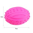 thumbnail image 3 of Pet Bite Toy Rugby Interactive Teeth Cleaning Pet Chew Toy Dog Chew Ball, 3 of 7