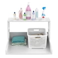 thumbnail image 2 of Dapmiu Laundry Countertop for Washer and Dryer,Universal 27.5"x27" Foldable Utility Top with Anti-Slip Rails & Large Storage Shelf-110 lbs Bearing Waterproof Board,Space Saver for Standard, 2 of 8