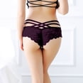 thumbnail image 4 of Rbaofujie Culotte String Taille Basse Transparente Aguichant Mode Femme String Contrôle du Ventre, 4 of 6