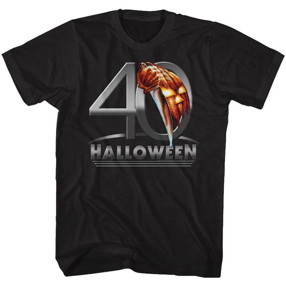 Halloween 40 Halloween Black Adult T-Shirt 6Xl
