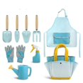 thumbnail image 1 of 9pcs Kids Gardening Tools Children Outdoor Planting Toy Kit With Storage Bag hot, 1 of 5