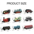 thumbnail image 7 of Mini Train Toy Die-Cast Pull Back Steam Train Model Set Assorted Styles for Kids Boys - 1 PACKS (Black), 7 of 7