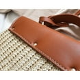 thumbnail image 7 of Straw Crossbody Bag for Women Hand Woven Shoulder Bag Leather Top Handle Small Boho Purse Rattan Beach Handbags, 7 of 7