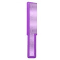 thumbnail image 1 of Peine Recortador Pelo para Salón Peluquería Cortadora Antiestática Fibra Carbono Corte Dientes Anchos, 1 of 7