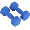 thumbnail image 2 of Kroder 2pcs Basics Neoprene Dumbbell Hand Weights for Exercise and Muscle Toning (2kg）, 2 of 6
