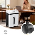 thumbnail image 4 of QUIETLEMON 150 Sheet Auto Feed Paper Shredder, 60 Minutes Nonstop Heavy Duty Shredders, P5 Micro-Cut, Shred CD/Card for Home Office Use, 4 of 7