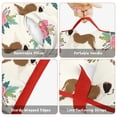 thumbnail image 6 of Saint Bernard Dog Breed and Flower Floral Toddler Nap Mats for Kids Preschool,Sleeping Mat Bag or Kids,Toddler Sleeping Bag,Toddler Nap Mat or Daycare, 6 of 6