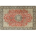 thumbnail image 1 of Ahgly Company Machine Washable Indoor Rectangle Traditional Brown Area Rugs, 7' x 10', 1 of 7