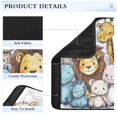 thumbnail image 4 of 2 Car Seat Belt Covers M Size 10*7.7 Inches Car Seat Belt Shoulder Pad Backpack Shoulder Pad Stroller Belt Cover Super Cute Little Animals, 4 of 8