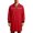 Red, variant on Reflective Strips Lab Coats for Men Long Sleeve Workwear Uniform Long Jackets Workshop Mechanic Coats with Pockets Gray S