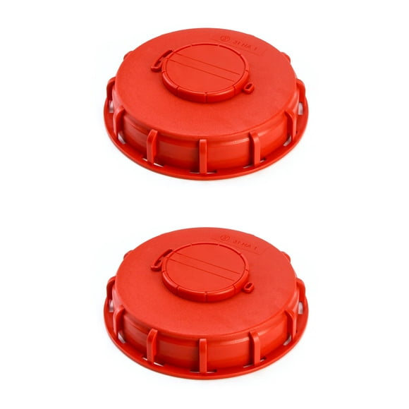 Tapa de bolsa IBC QWORK para tanque de agua líquida IBC 6.5, paquete de 2