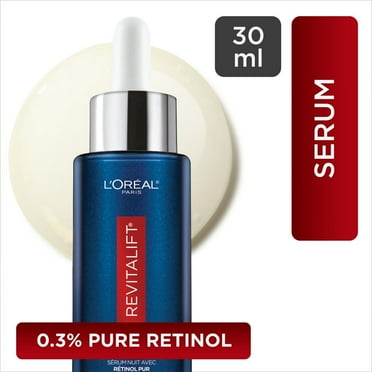L’Oreal Paris Retinol Serum for Face, 30 mL, Night Serum
