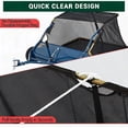 thumbnail image 5 of Tow-Behind 42″ Lawn Sweeper – Heavy-Duty 14 cu.ft. Leaf and Grass Collector with Easy Adjustable Brush and Dumping Rope for Yard, Driveway, and Sidewalk Maintenance, 5 of 7