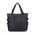 thumbnail image 1 of Bolso de mano Yuyangstore con bolsillo trasero cremallera Negro, 1 of 8