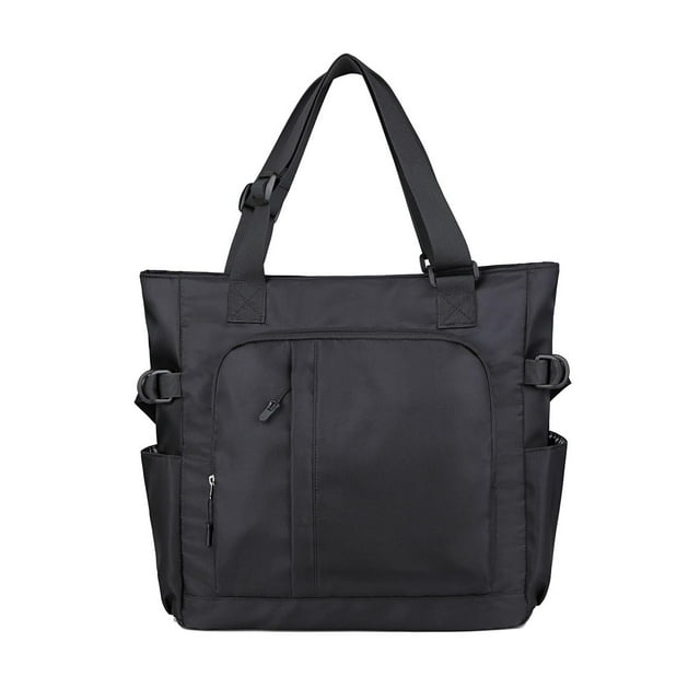 Bolso de mano Yuyangstore con bolsillo trasero cremallera Negro
