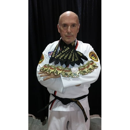 - LAMINATED POSTER White Black Martial Karate Belt Taekwondo Poster Print 24 x 36