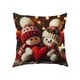 thumbnail image 2 of Christmas Pillow Covers 17.7x17.7 Inches Decorative Pillow Cases With Soft Fabric Hidden Zipper For Home Decor, 2 of 6