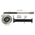 thumbnail image 3 of 40" Go Kart Rear Axle Kit & 48V 1000W Electric Brushless Motor Controller Differential &19x7-8" Wheels Tires + Front Steering Shaft for ATV Quad Buggy 4 Wheelers Dolly Cart Trike Tricycle, 3 of 8