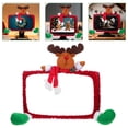 thumbnail image 1 of Phenofice 1Set Red Cloth Computer Screen Cover for Holiday Themed Monitor Wraps 25-35 Inch, 1 of 8