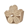 thumbnail image 2 of Revistero con forma de flor, soporte resistente, elegante diseño bohemio, hecho a mano, para de estudiantes, oficina, hogar, dormitorio., 2 of 9