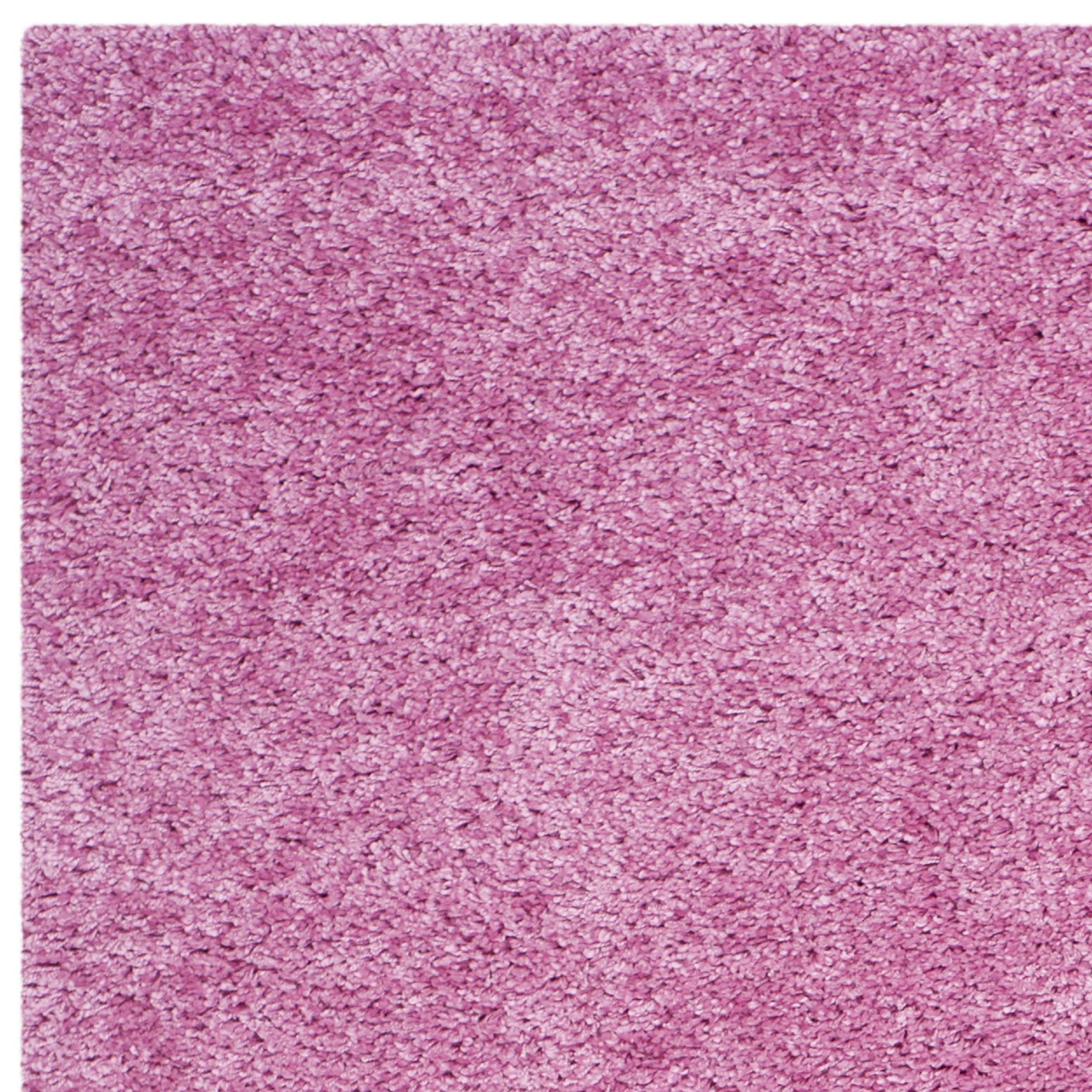 SAFAVIEH Santa Monica Chelsey Solid Shag Area Rug, Pink, 4' x 6'