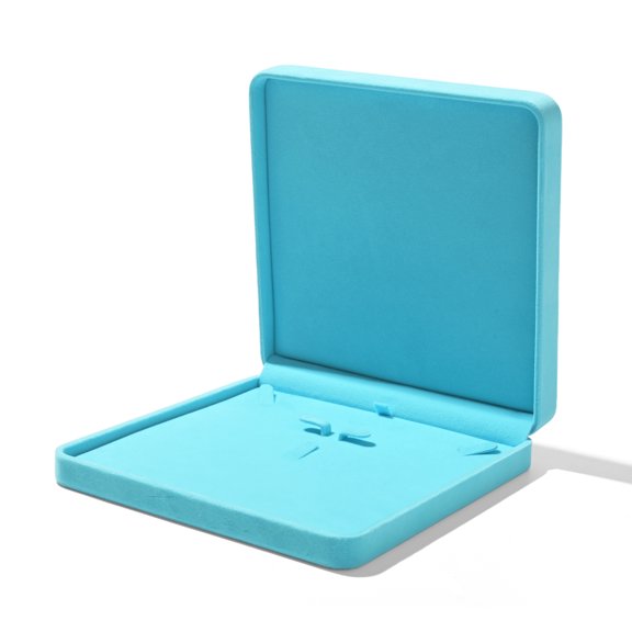 Oirlv Jewelry Box Velvet Jewelry Gift Box for Jewelry Set Box (Blue)