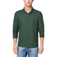 thumbnail image 1 of Polo de rugby Club Room para hombre LS Perfomance, verde, mediano, 1 of 1