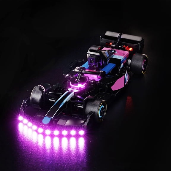 ‌LED Light Compatible with Legos 77248 Building Set, LED Light Kit for Legos 77248 F1 A524 racing car Building Toy, Only Decoration Lights, No Building Model Kit