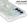 thumbnail image 3 of Case for FOXDOCK OnePlus Nord N200 5G Full Corner Protection Glitter Phone Case with Ring Holder, 3 of 4