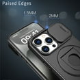 thumbnail image 6 of Ancove for iPhone 14 Rugged Case,[Compatible with Mag Safe] Magnetic Ring Holder Kickstand Shockproof Military Grade Drop Protection Phone Cover Case for Apple iPhone 14,Black, 6 of 6