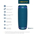 thumbnail image 2 of TREBLAB HD77 - Altavoz Bluetooth Portátil - Potente Sonido 360°, Audio 30W con Graves Impactantes, Batería 20H, IPX6 Resistente al Agua, Antigolpes, Estéreo TWS, Altavoz Bluetooth Inalámbrico para Ext, 2 of 5