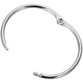 thumbnail image 2 of 50Pcs Binder Rings 1.25 Inch,Nickel Plated Steel Book Rings,Loose Leaf Binder Rings,Key Rings,Metal Rings For Index Cards., 2 of 5