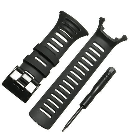 Cusimax - Cusimax Watch Strap Replacement for SUUNTO Ambit 1 2 3 Rubber